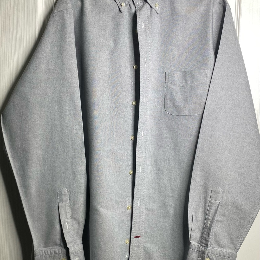 Daniel Cremieux Light Gray Casual Button-Down Shirt